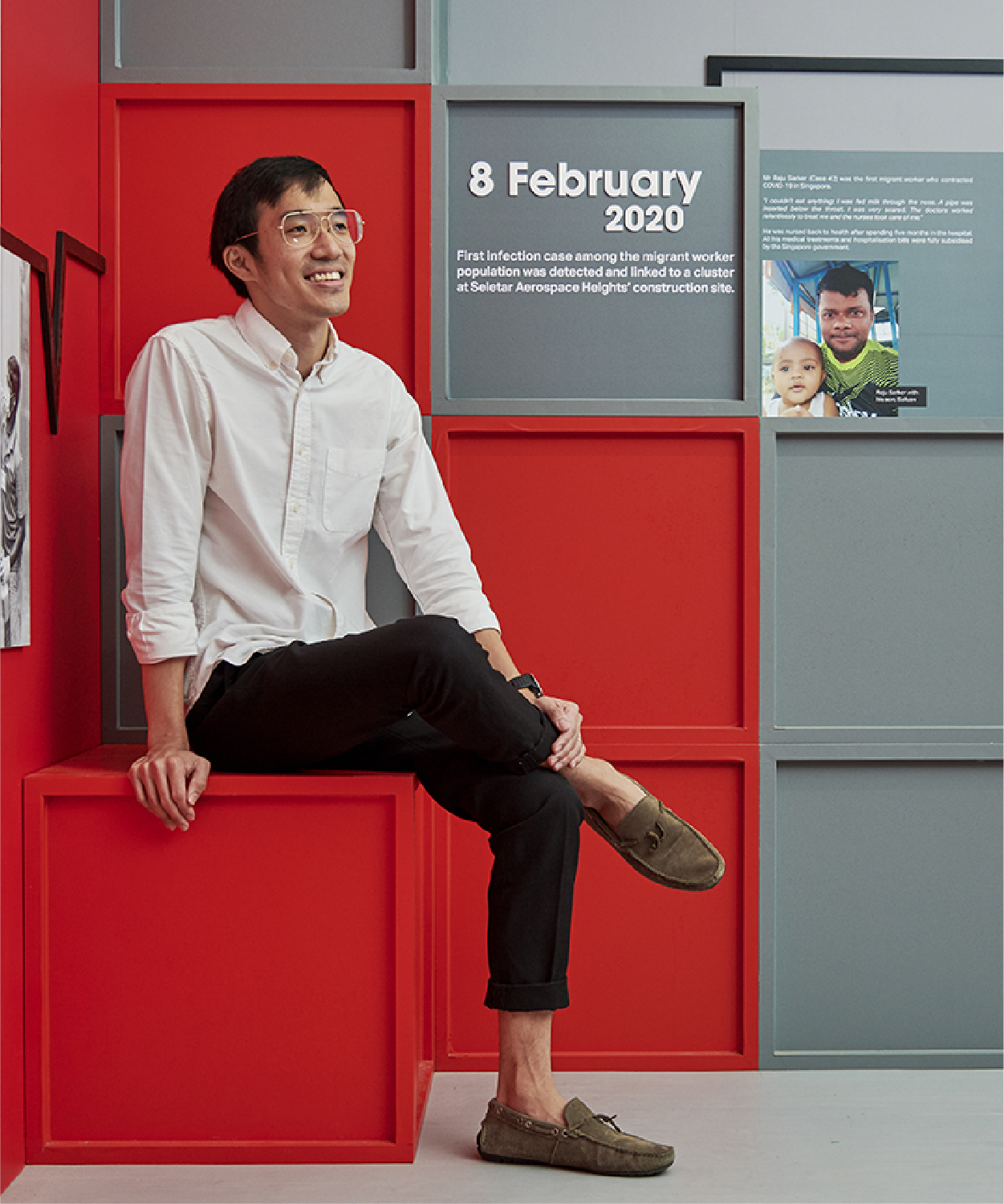 Joel Tan, a Senior Manager in the Communications and Engagement Centre at the ACE Group