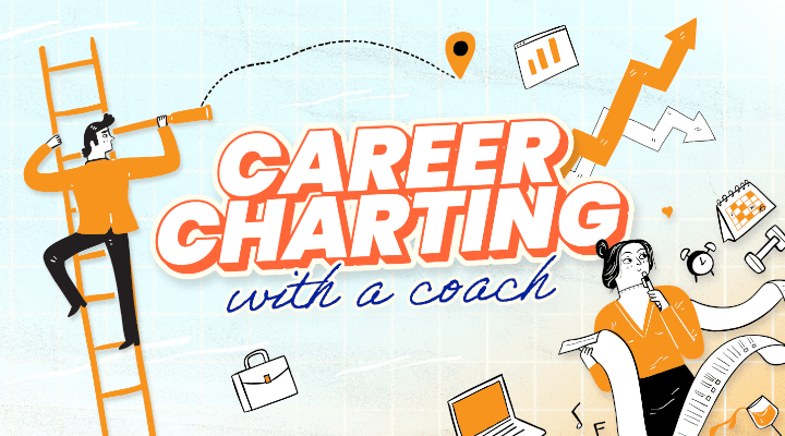 Career charting with a coach