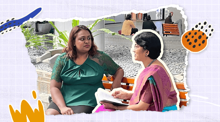Nanthini describes Sarojini’s guidance as a compass, enabling her to remain steadfast in facing challenges and unexpected changes.