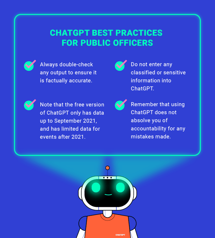Chatgpt best practices for Public Officers