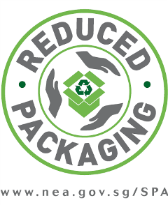 Look out for the Reduced Packaging logo by the NEA