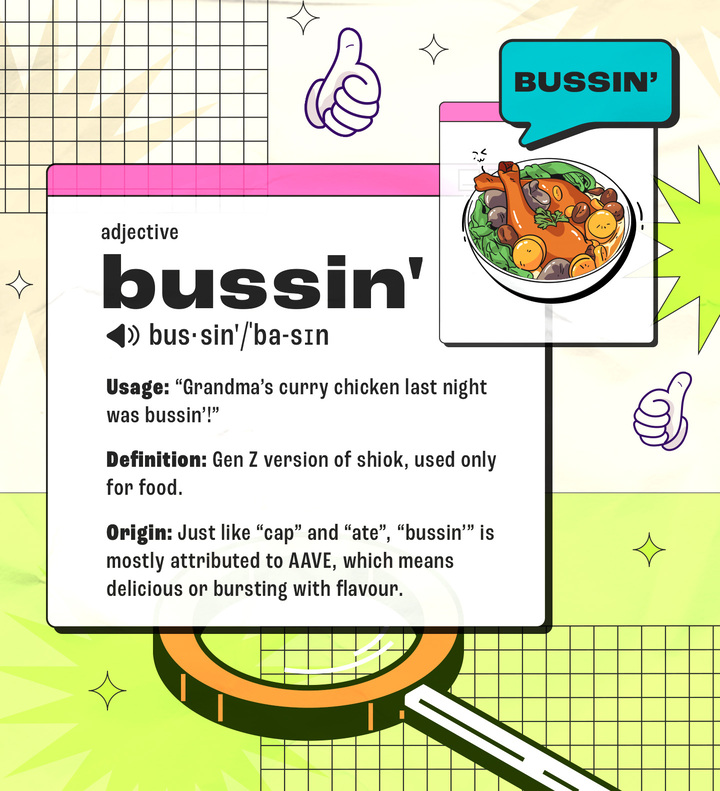 bussin Gen Z term definition