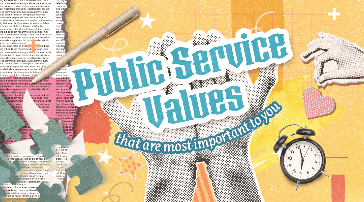 Public Service values that are most important to them