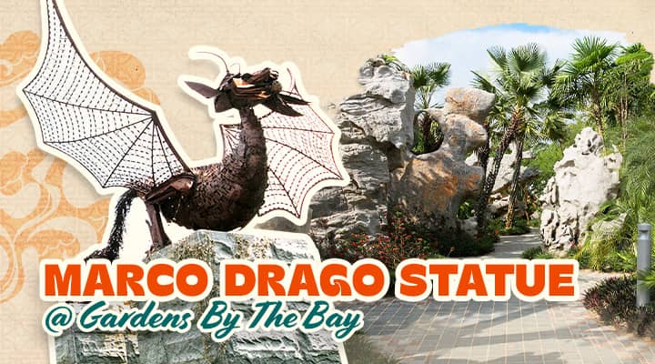Marco Drago Statue @ Gardens By The Bay