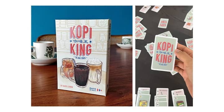 Card game Kopi King showcases this uniquely Singaporean hawker spirit.