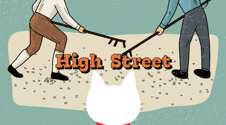 High Street was the first street to be “macadamed” – a pioneering method used to seal roads.